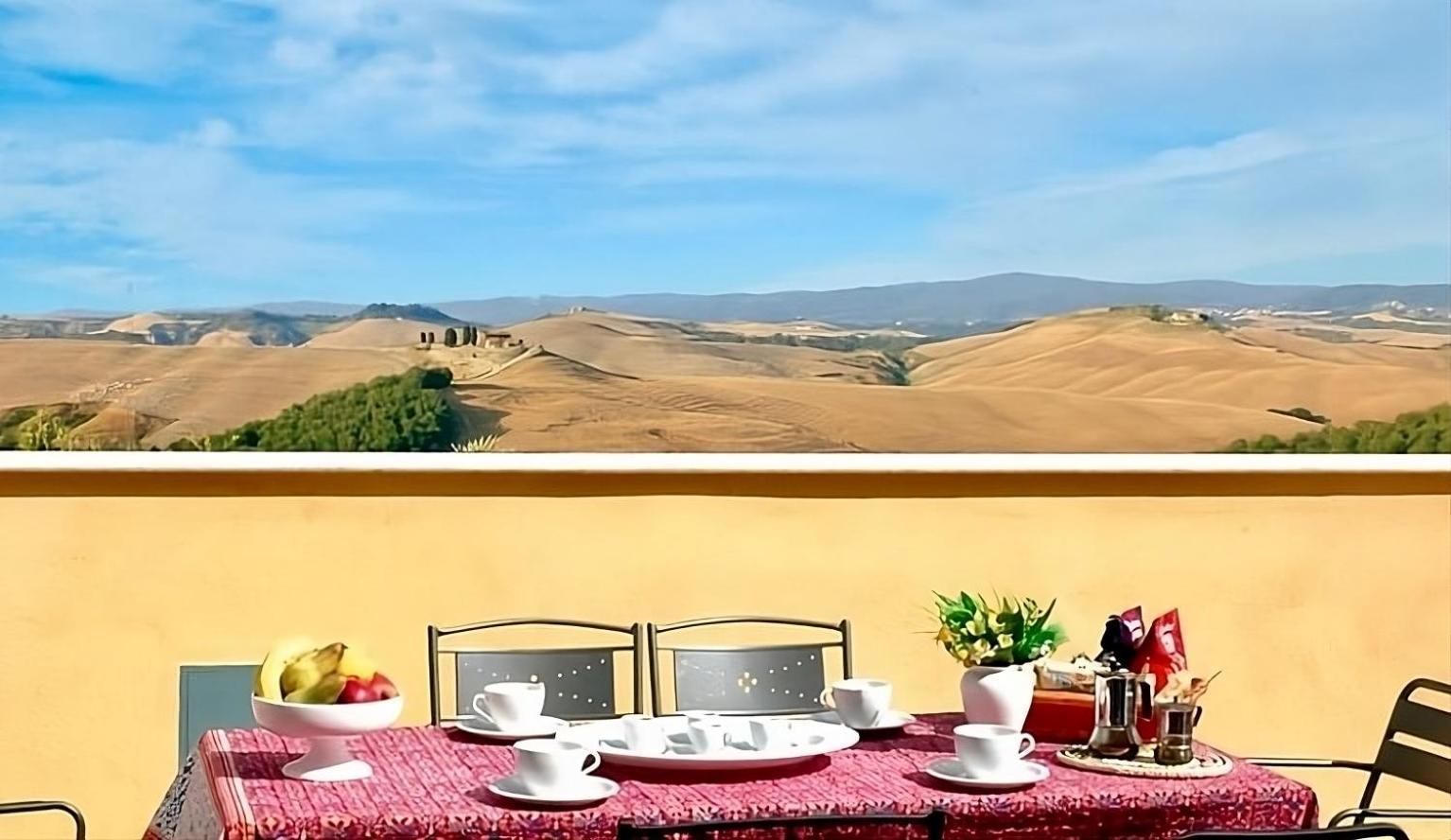 Agriturismo Caliano Asciano Luaran gambar